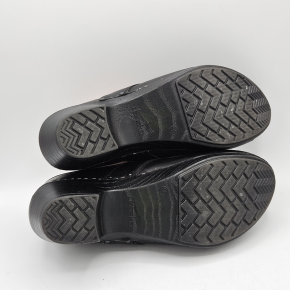 Dansko classic 2" heel leather clogs size 38 US size 7.5/ 8 - Picture 6 of 16